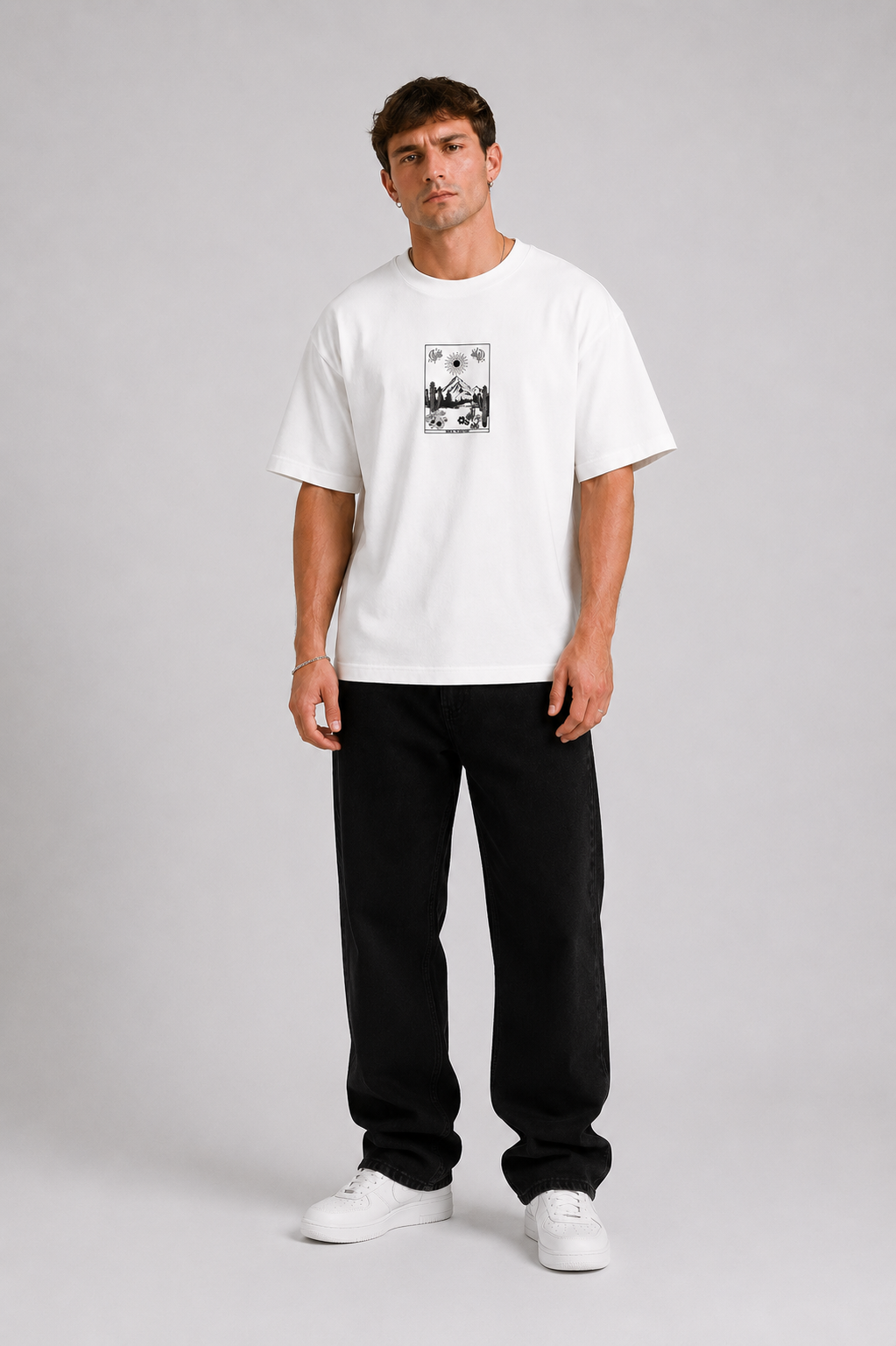 NATURE CONTRAST GRAPHIC T-SHIRT