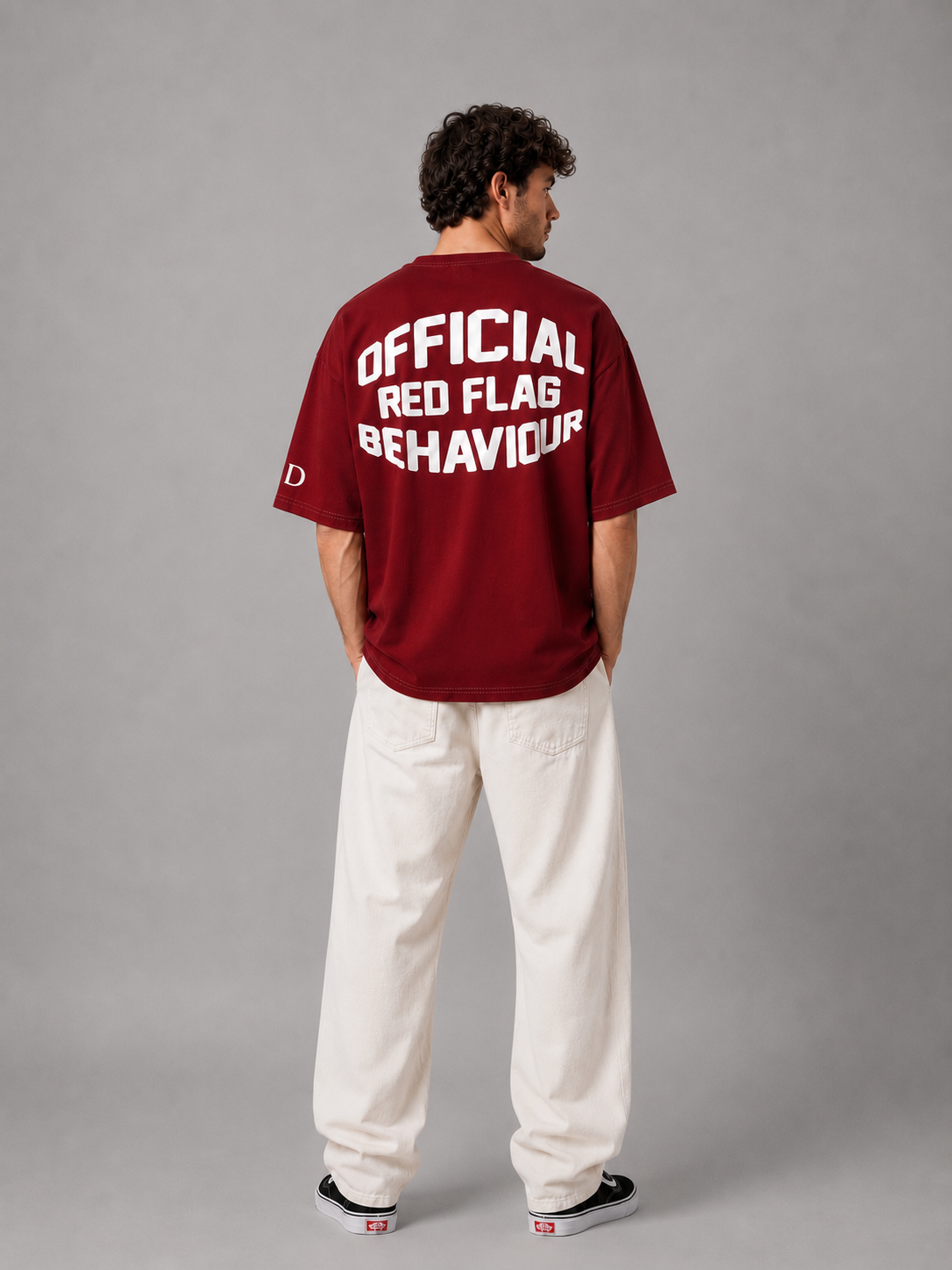 Red Flag Oversized T-Shirt