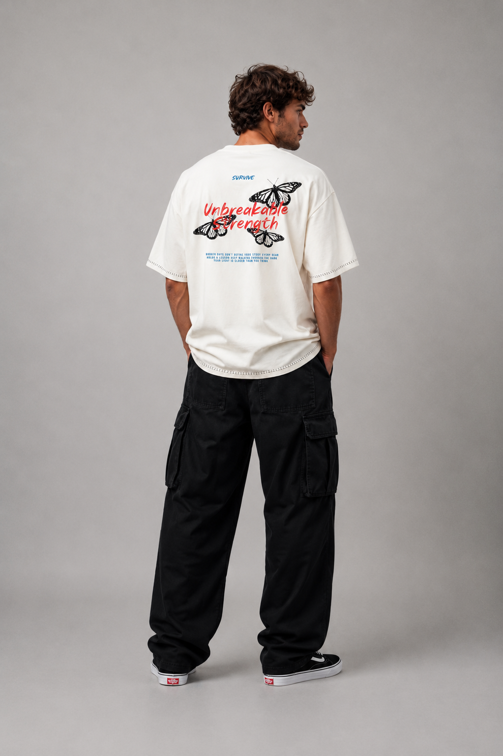 SURVIVE OVERSIZED GRAPHIC TEE