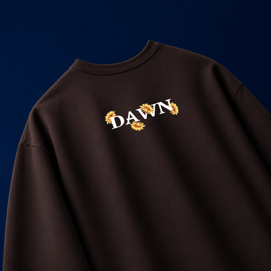 Golden Skies Oversized Graphic T-Shirt