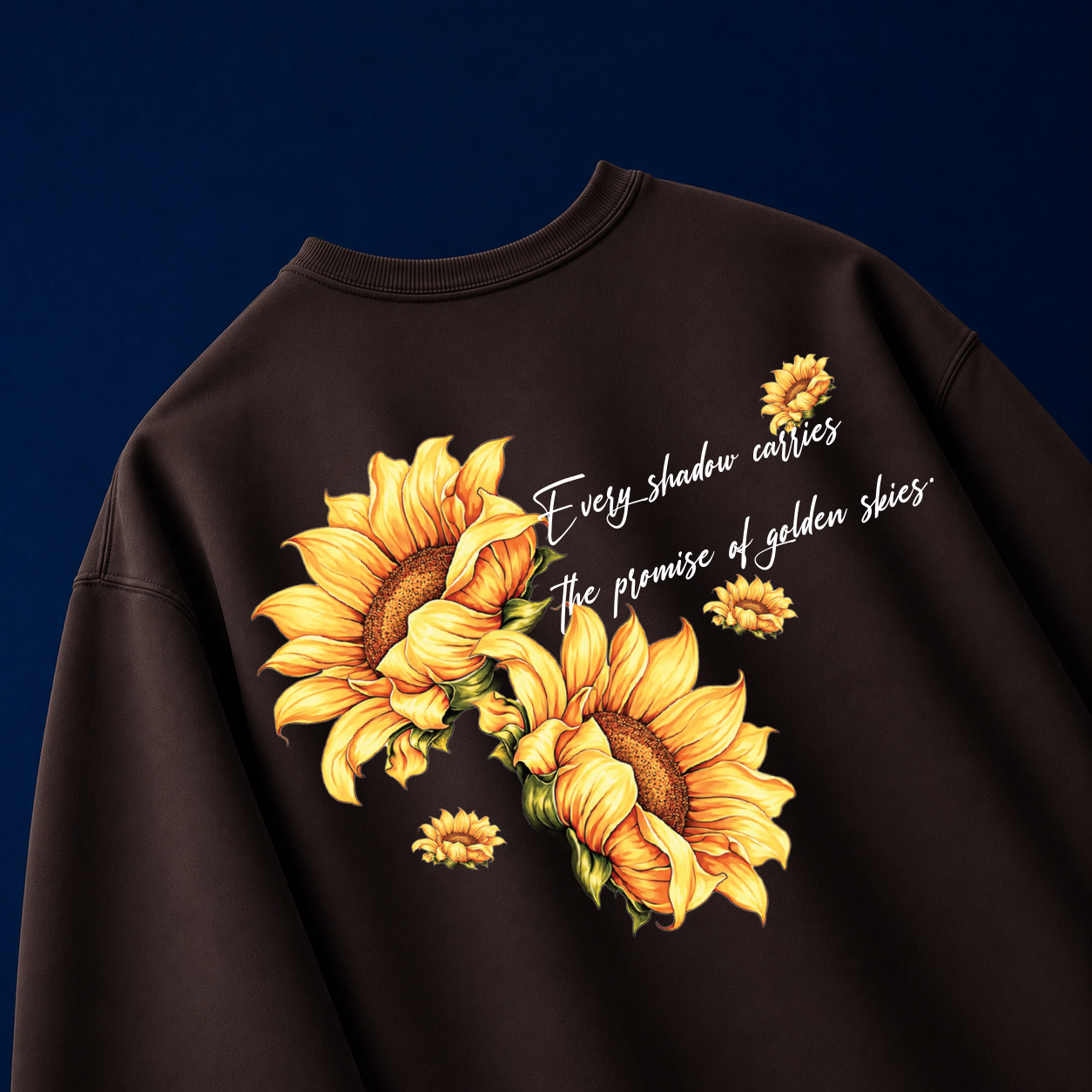 Golden Skies Oversized Graphic T-Shirt