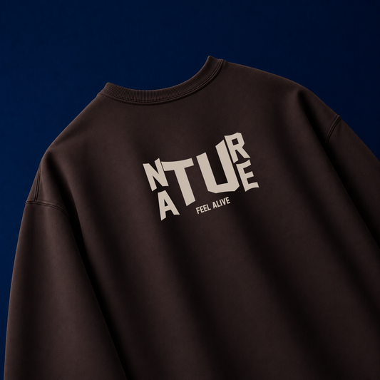 Nature Feel Alive Oversized T-Shirt