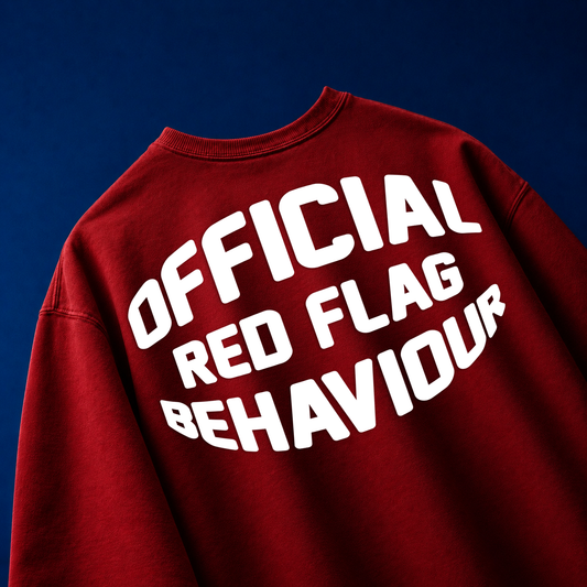 Red Flag Oversized T-Shirt