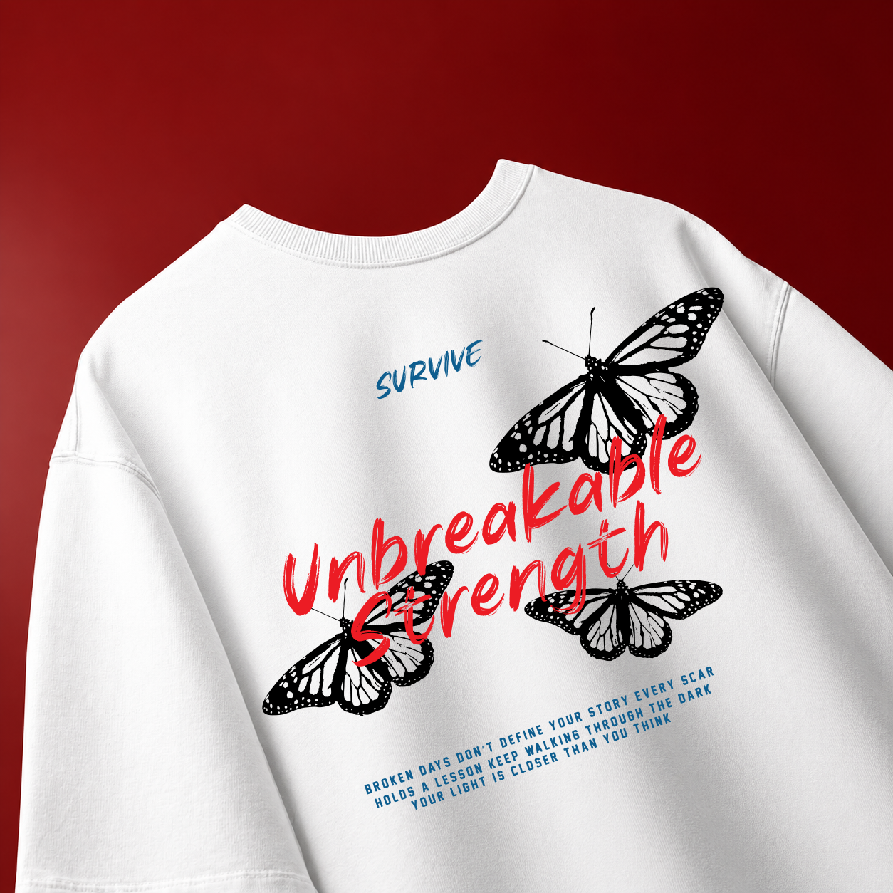 SURVIVE OVERSIZED GRAPHIC TEE