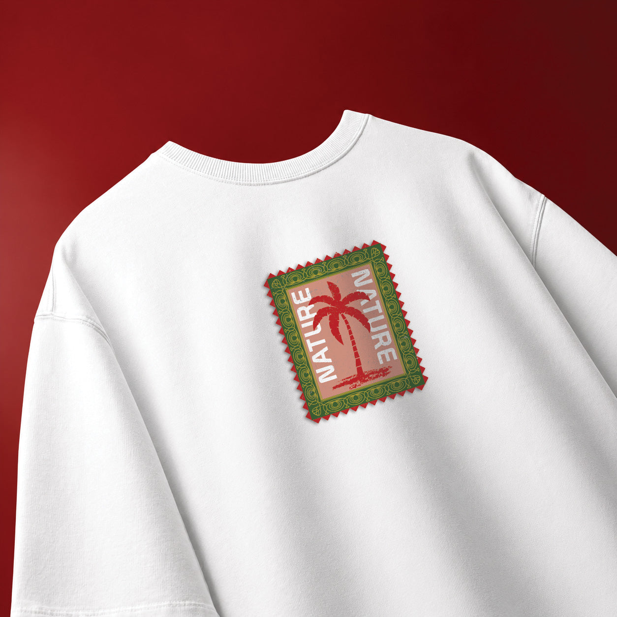TROPICAL STAMP GRAPHIC TEE