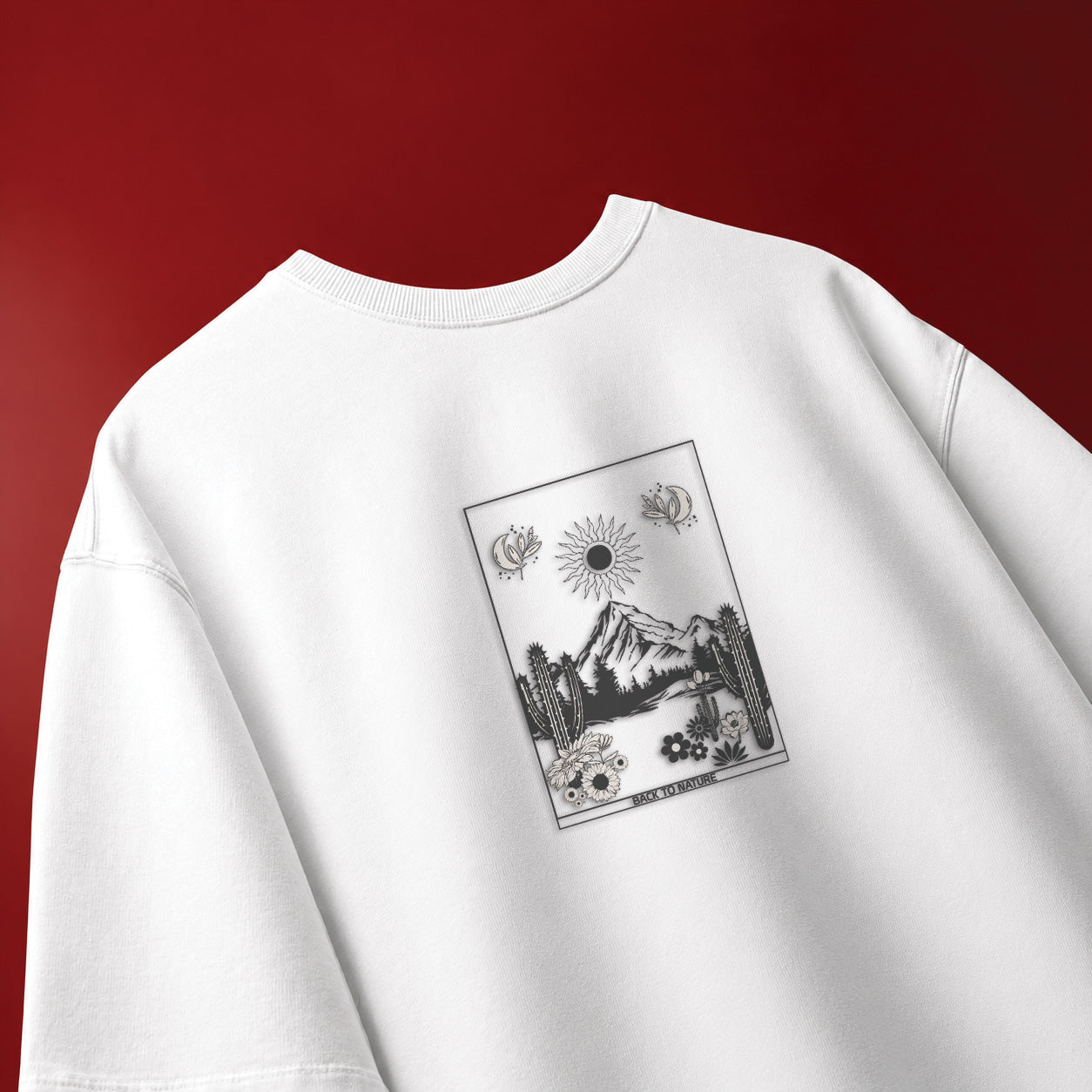 NATURE CONTRAST GRAPHIC T-SHIRT
