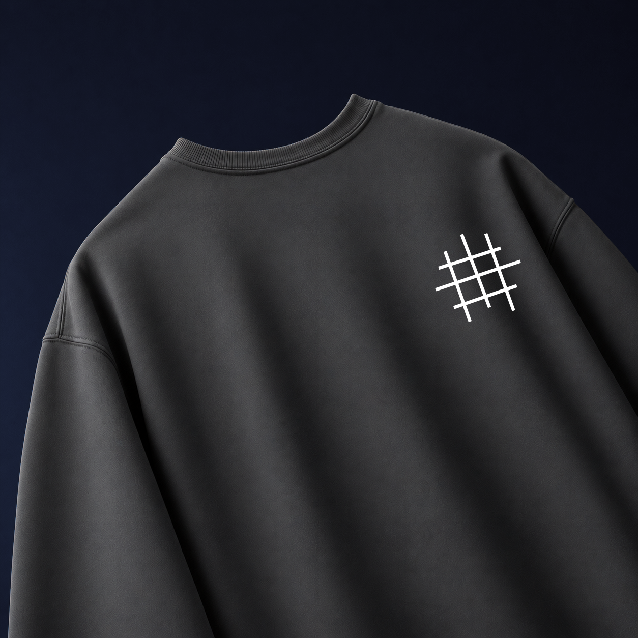 Born to Create Oversized Graphic T-Shirt