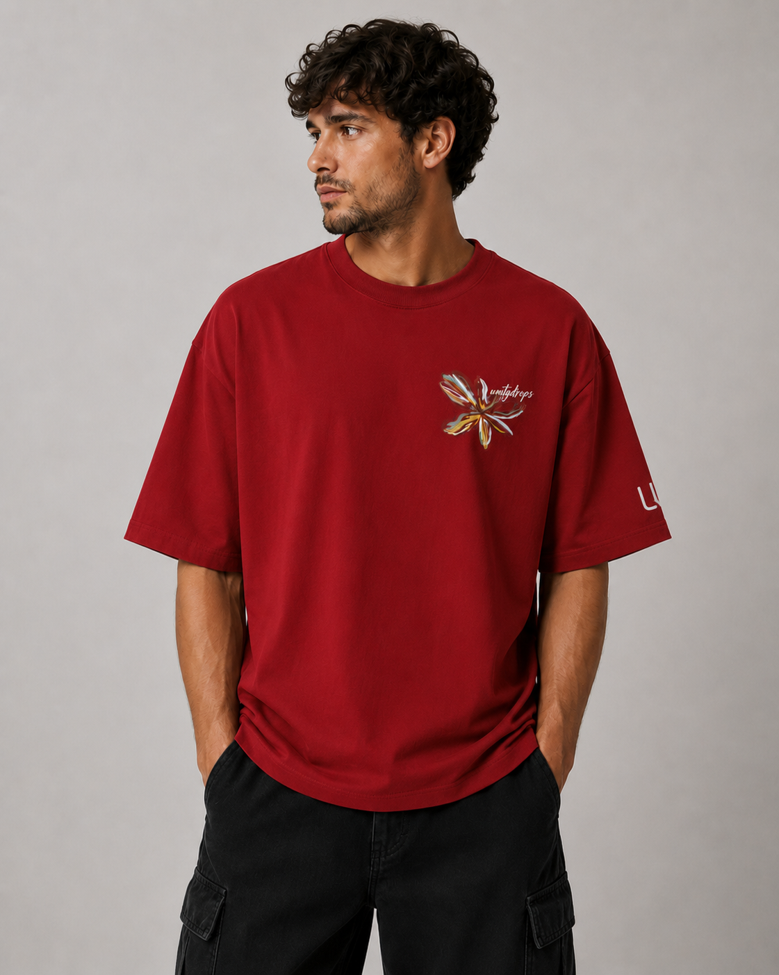 Look Deeper Oversized Graphic T-Shirt