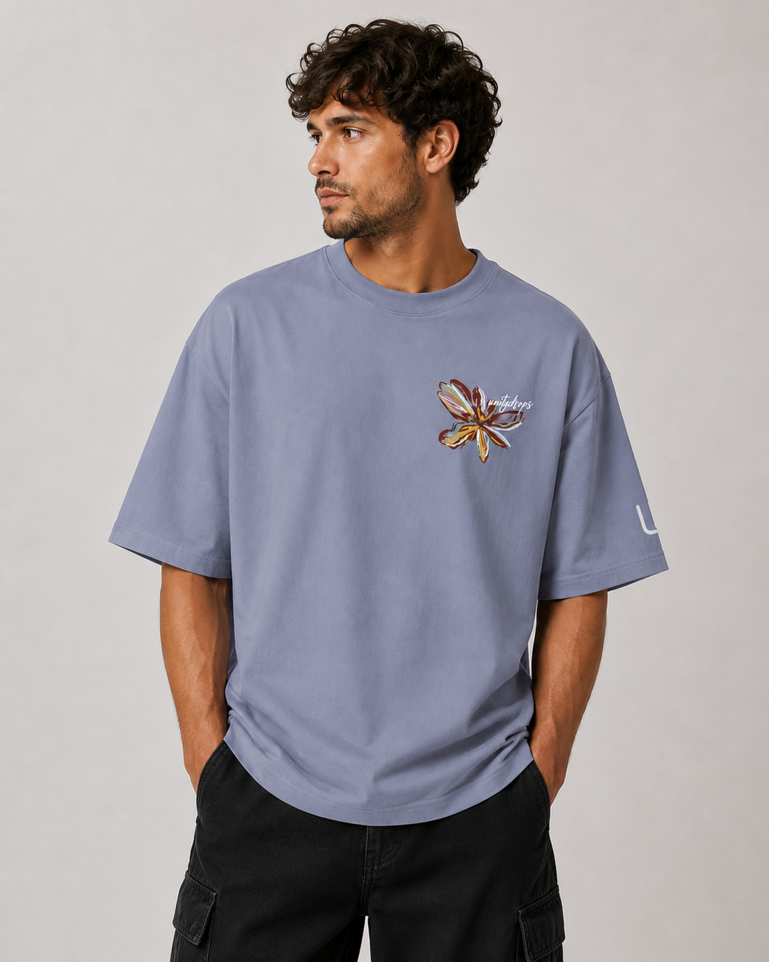 Look Deeper Oversized Graphic T-Shirt