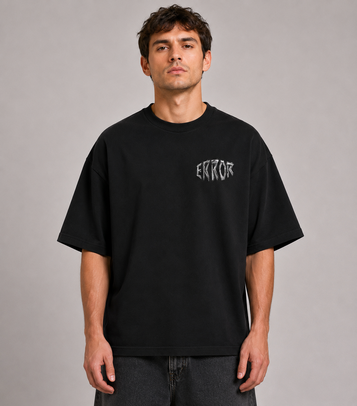 DISTORTION GARPHIC T-SHIRT
