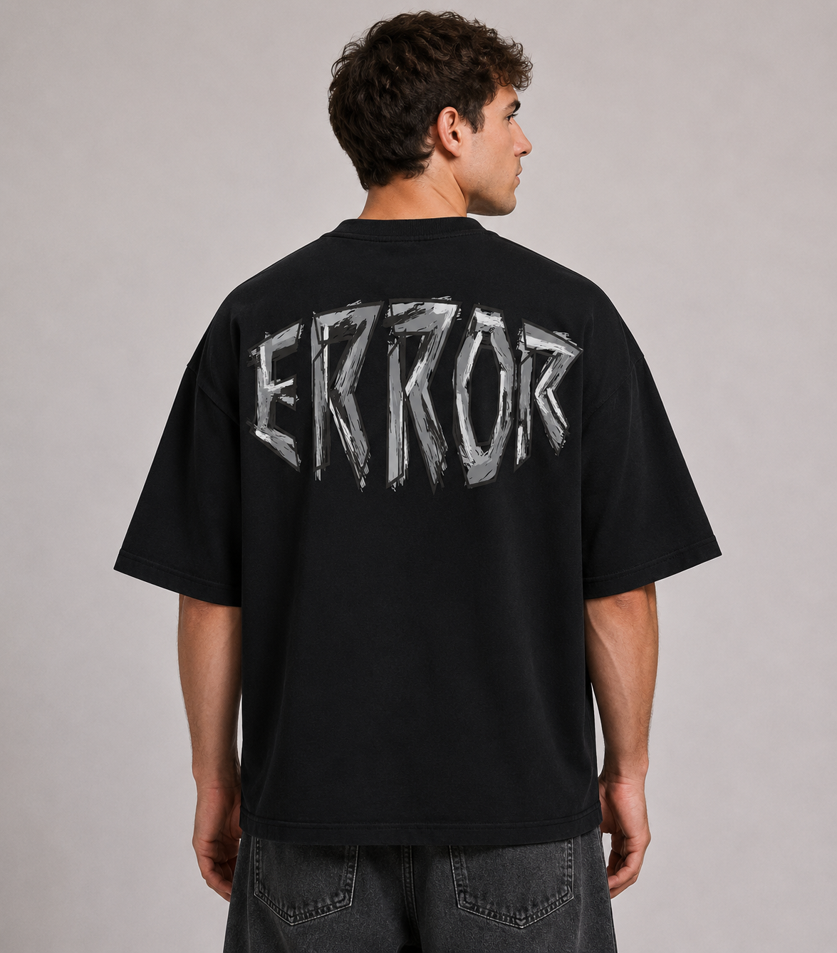 DISTORTION GARPHIC T-SHIRT