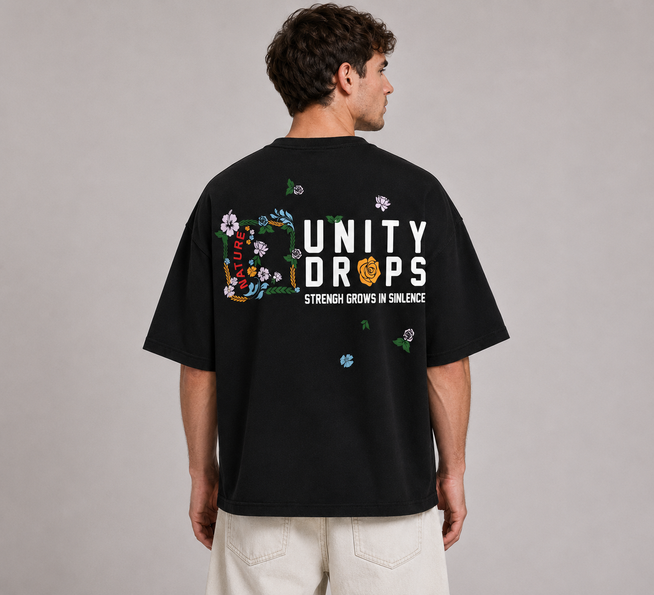 FLORAL GRAPHIC T-SHIRT