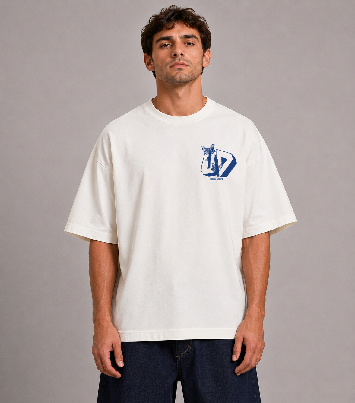 FREE BIRD GRAPHIC T-SHIRT