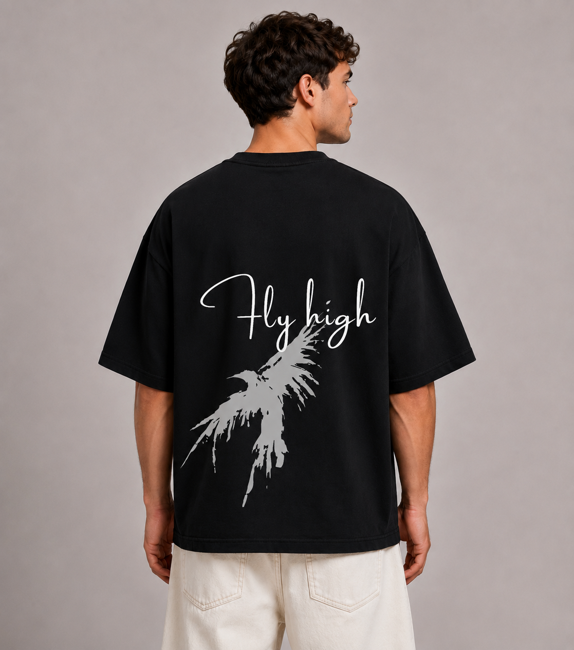 FLY HIGH GRAPHIC T-SHIRT
