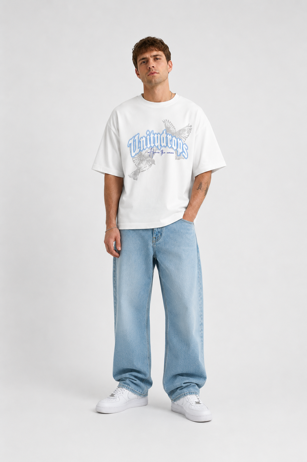 FREE BIRD GRAPHIC T-SHIRT