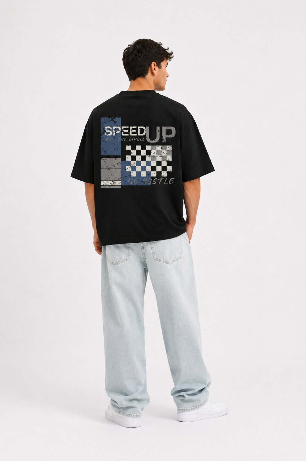 CLUBHOUSE SPEEDWAY GRAPHIC T-SHIRT
