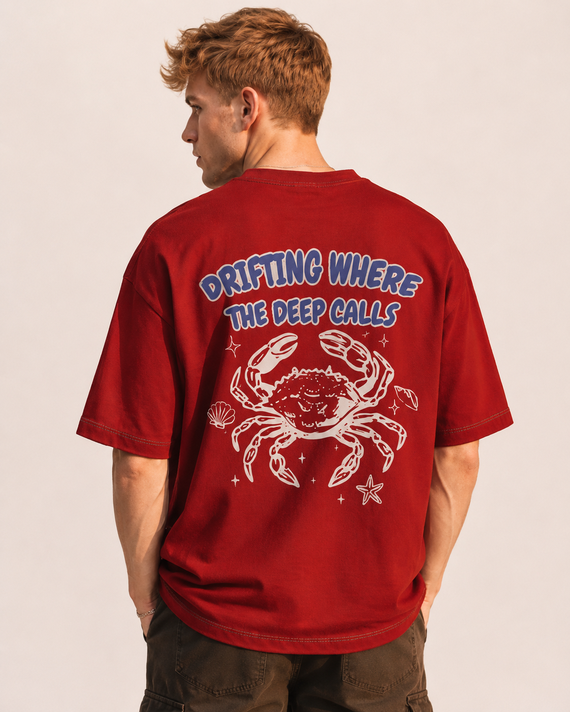 Coastal Drift Oversized T-Shirt