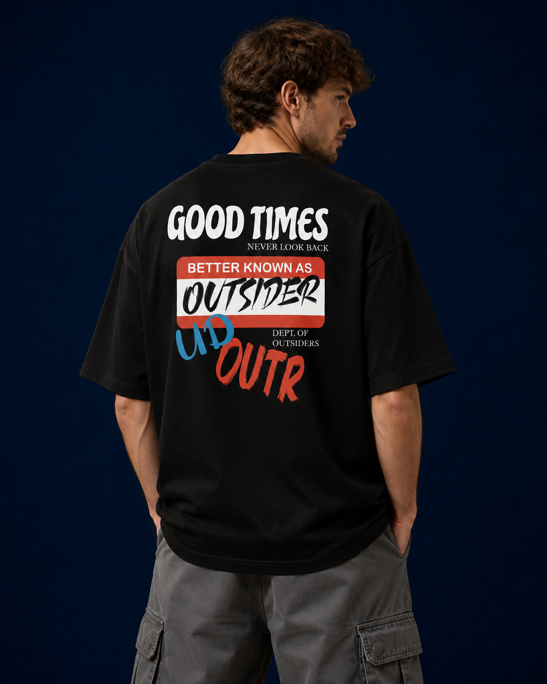 OUTSIDER CLUB GRAPHIC T-SHIRT