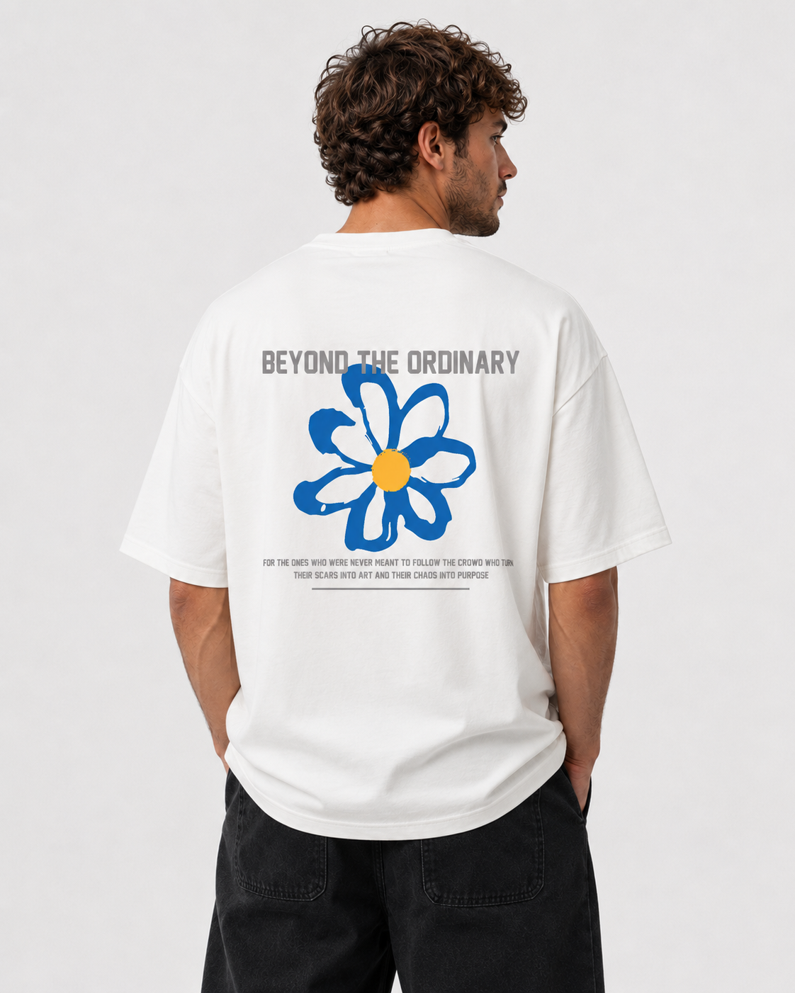 BEYOND THE ORDINARY OVERSIZED T-SHIRT