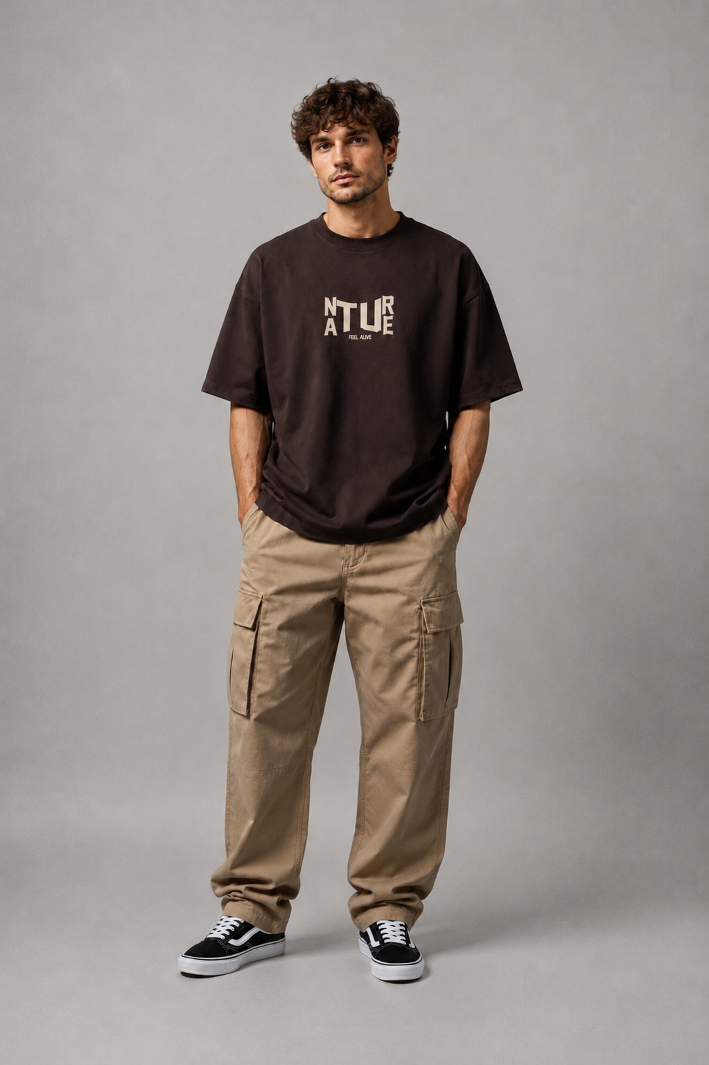 Nature Feel Alive Oversized T-Shirt