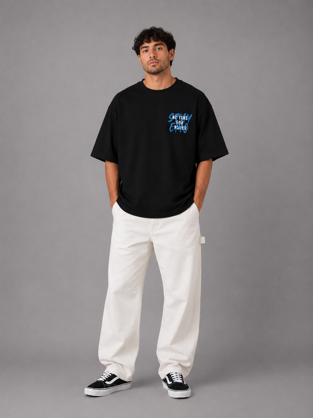 STAY EPIC OVERSIZED GRAPHIC T-SHIRT